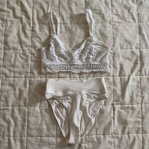 White Lingerie Set